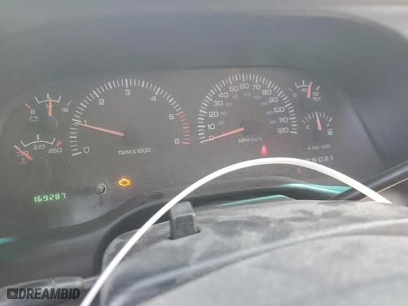 2001 Dodge Ram 1500 with VIN 3B7HC13Y11G802765, listed as a Copart auction lot 49845755 with 169,287 mi miles and Salvage Title. Bid and sale history available at carsss.com. Image 9.