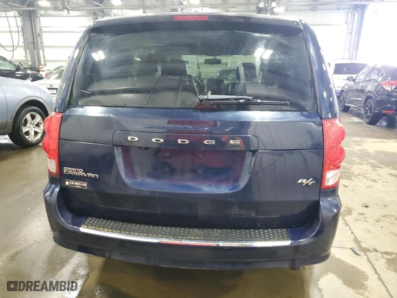 2013 Dodge Grand Caravan R/T with VIN 2C4RDGEG4DR567575, listed as a Copart auction lot 43556615 with 134,259 mi miles and Salvage Title. Bid and sale history available at carsss.com. Image 6.