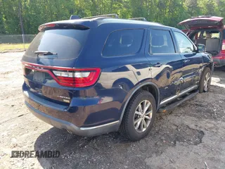 2014 Dodge Durango Limited z VIN 1C4RDJDG7EC558720, wystawiony jako IAAI lot #42190130 z przebiegiem 170 074 mil mil oraz . Historia ofert i sprzedaży dostępna na DreamBid. Obrazek 4.