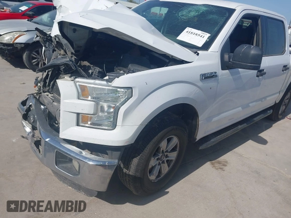 2016 Ford F-150 XL with VIN 1FTEW1CFXGKD46291, listed as a IAAI auction lot 41818541 with 156,827 mi miles and . Bid and sale history available at DreamBid. Image 16.