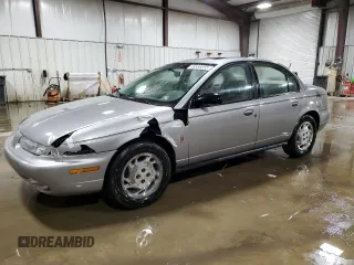 1997 Saturn SL with VIN 1G8ZK5275VZ353162, listed as a Copart auction lot 48556055 with 113,654 mi miles and Salvage title. Bid and sale history available at DreamBid. Image 1.