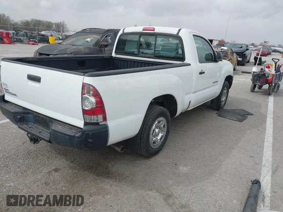 2010 Toyota Tacoma with VIN 5TENX4CN9AZ733097, listed as a IAAI auction lot 41818240 with 83,910 mi miles and . Bid and sale history available at DreamBid. Image 4.