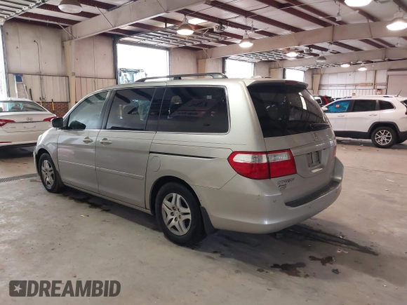 2006 Honda Odyssey EX-L z VIN 5FNRL38746B461357, wystawiony jako IAAI lot #41040746 z przebiegiem 256 047 mil mil oraz . Historia ofert i sprzedaży dostępna na DreamBid. Obrazek 3.