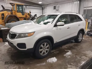 2012 Kia Sorento LX with VIN 5XYKTDA28CG217978, listed as a IAAI auction lot 41920274 with 151,978 mi miles. Bid and sale history available at carsss.com. Image 17.