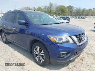 2017 Nissan Pathfinder S with VIN 5N1DR2MN4HC603631, listed as a IAAI auction lot 41901005 with 138,432 mi miles. Bid and sale history available at carsss.com. Image 6.