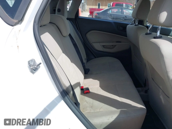 2017 Ford Fiesta SE with VIN 3FADP4EJ0HM110535, listed as a IAAI auction lot 41810763 with 58,317 mi miles. Bid and sale history available at carsss.com. Image 8.