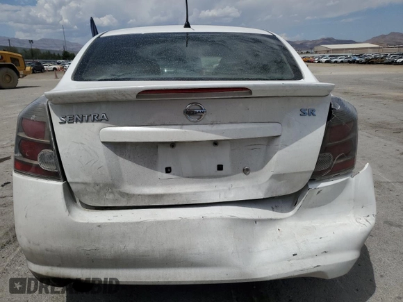 2011 Nissan Sentra SR with VIN 3N1AB6AP9BL698470, listed as a Copart auction lot 63661525 with 173,188 mi miles and Salvage title. Bid and sale history available at DreamBid. Image 6.