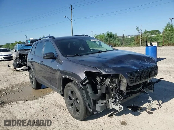 2020 Jeep Cherokee Altitude with VIN 1C4PJMLN9LD553902, listed as a Copart auction lot 57625664 with 37,121 mi miles and Non Repairable. Bid and sale history available at carsss.com. Image 11.