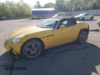 2007 Pontiac Solstice z VIN 1G2MB35B77Y116545, wystawiony jako Copart lot #55688935 z przebiegiem 142 160 mil mil oraz Szkoda całkowita • Salvage title. Historia ofert i sprzedaży dostępna na DreamBid. Obrazek 1.
