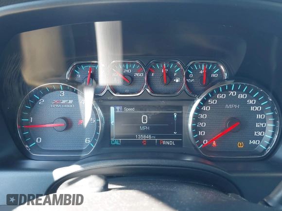 2018 Chevrolet Silverado 1500 LT with VIN 3GCUKREC3JG634354, listed as a IAAI auction lot 41734436 with 135,846 mi miles. Bid and sale history available at carsss.com. Image 7.