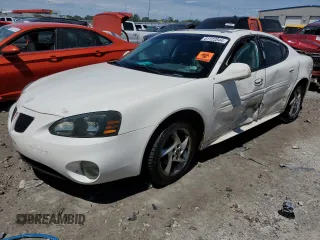2004 Pontiac Grand Prix GTP with VIN 2G2WR524341188685, listed as a Copart auction lot 61122844 with 0 mi miles and Salvage Title. Bid and sale history available at carsss.com. Image 1.