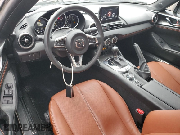 2022 Mazda MX-5 Miata Grand Touring z VIN JM1NDAM77N0508223, wystawiony jako Copart lot #45169125 z przebiegiem 8 913 mil mil oraz Szkoda całkowita • Salvage title. Historia ofert i sprzedaży dostępna na DreamBid. Obrazek 8.