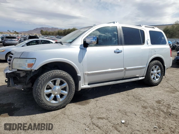 2007 Infiniti QX56 with VIN 5N3AA08C57N806674, listed as a Copart auction lot 49066655 with 237,412 mi miles and Salvage Title. Bid and sale history available at carsss.com. Image 1.