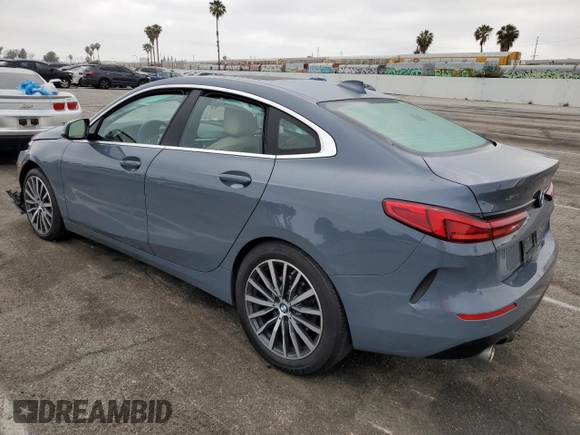 2021 BMW 2 Series 228i xDrive with VIN WBA73AK07M7G54080, listed as a Copart auction lot 56671153 with 16,552 mi miles. Bid and sale history available at carsss.com. Image 2.