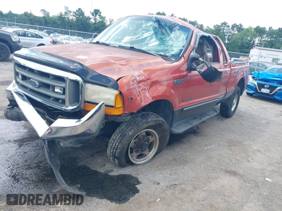 2000 Ford F-250 XL with VIN 1FTNX21F6YEE33630, listed as a IAAI auction lot 42702025 with 246,653 mi miles and . Bid and sale history available at DreamBid. Image 2.