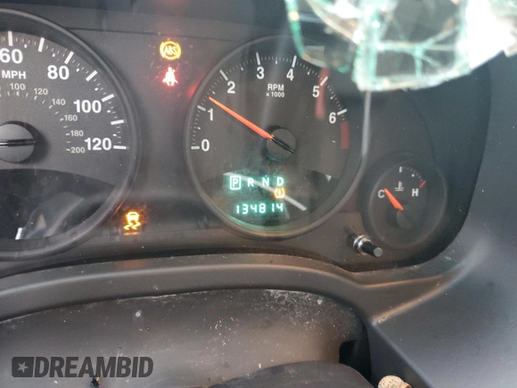 2012 Jeep Compass Sport with VIN 1C4NJDBB3CD522725, listed as a Copart auction lot 79387244 with 134,814 mi miles and Salvage Title. Bid and sale history available at carsss.com. Image 9.