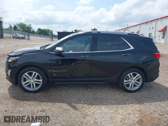 2021 Chevrolet Equinox Premier with VIN 2GNAXNEV5M6151910, listed as a IAAI auction lot 42110010 with 45,911 mi miles and . Bid and sale history available at DreamBid. Image 15.