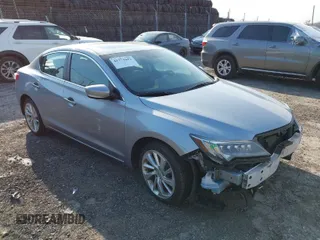 2017 Acura ILX w/Premium Pkg with VIN 19UDE2F77HA002905, listed as a IAAI auction lot 41771642 with 1 mi miles. Bid and sale history available at carsss.com. Image 1.