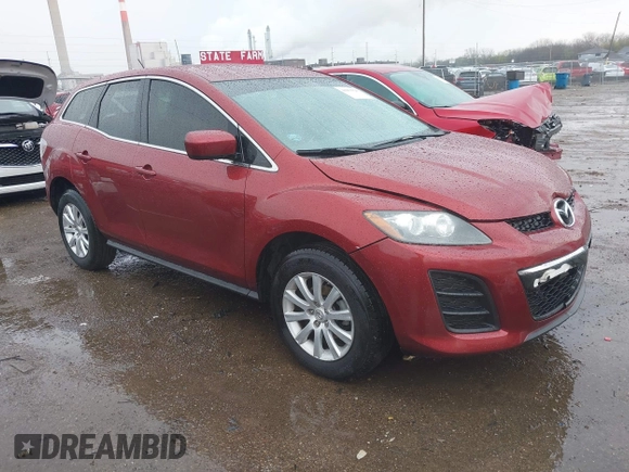 2010 Mazda CX-7 Sport with VIN JM3ER2W54A0319971, listed as a IAAI auction lot 41963026 with 121,213 mi miles and . Bid and sale history available at DreamBid. Image 1.