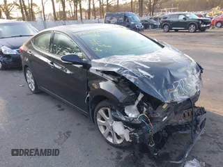 2013 Hyundai Elantra Limited with VIN 5NPDH4AE3DH198576, listed as a IAAI auction lot 39205756 with 57,934 mi miles and . Bid and sale history available at DreamBid. Image 1.