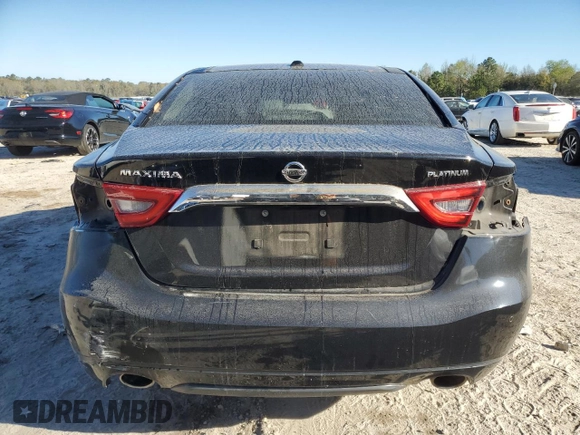 2017 Nissan Maxima SL with VIN 1N4AA6AP3HC385103, listed as a Copart auction lot 49085525 with 91,539 mi miles and Salvage title. Bid and sale history available at DreamBid. Image 6.