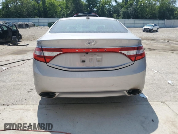 2012 Hyundai Azera with VIN KMHFG4JG8CA125699, listed as a Copart auction lot 66603405 with 129,673 mi miles and Clean title. Bid and sale history available at DreamBid. Image 6.