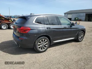 2019 BMW X3 xDrive30i with VIN 5UXTR9C52KLE18111, listed as a Copart auction lot 54522805 with 98,927 mi miles and Clean Title. Bid and sale history available at DreamBid. Image 3.