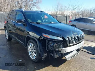 2017 Jeep Cherokee Limited with VIN 1C4PJMDB0HW612951, listed as a IAAI auction lot 41792905 with 70,659 mi miles. Bid and sale history available at carsss.com. Image 1.