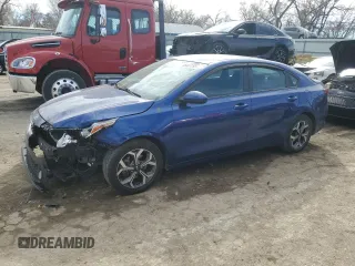 2019 Kia Forte LXS with VIN 3KPF24AD6KE093775, listed as a Copart auction lot 46467295 with 126,264 mi miles and Salvage Title. Bid and sale history available at DreamBid. Image 1.