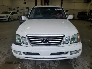 2006 Lexus LX 470 z VIN JTJHT00W464009295, wystawiony jako Copart lot #56724525 z przebiegiem 155 874 mil mil oraz Szkoda całkowita • Salvage title. Historia ofert i sprzedaży dostępna na DreamBid. Obrazek 5.