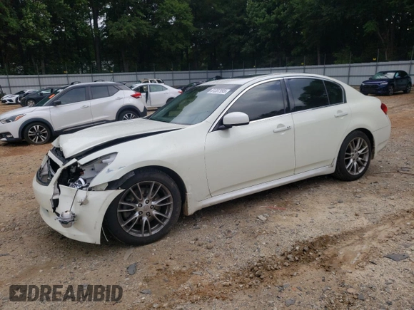 2008 Infiniti G35 Journey z VIN JNKBV61E68M215957, wystawiony jako Copart lot #61387995 z przebiegiem 133 328 mil mil oraz Szkoda całkowita • Salvage title. Historia ofert i sprzedaży dostępna na DreamBid. Obrazek 1.
