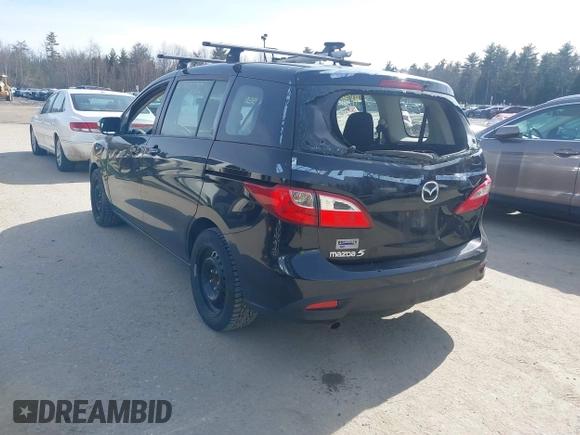 2014 Mazda 5 Sport with VIN JM1CW2BL5E0167153, listed as a IAAI auction lot 41790276 with 243,565 mi miles. Bid and sale history available at carsss.com. Image 3.