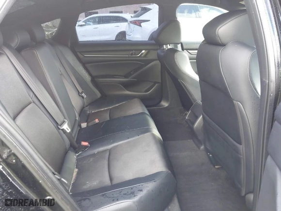 2018 Honda Accord Sedan Sport 1.5T with VIN 1HGCV1F35JA051626, listed as a IAAI auction lot 41742556 with 122,474 mi miles. Bid and sale history available at carsss.com. Image 8.