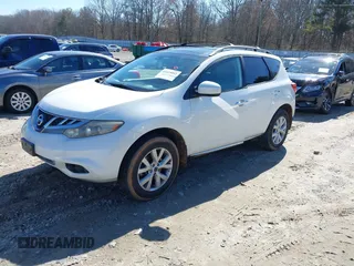 2012 Nissan Murano SL with VIN JN8AZ1MUXCW103848, listed as a IAAI auction lot 41635052 with 175,420 mi miles and . Bid and sale history available at carsss.com. Image 2.