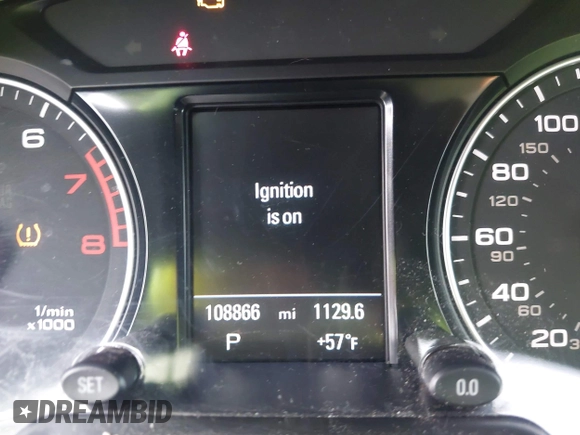 2011 Audi Q5 Premium Plus with VIN WA1LFAFP7BA098327, listed as a IAAI auction lot 42067991 with 108,866 mi miles and . Bid and sale history available at DreamBid. Image 15.