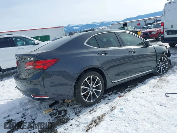 2016 Acura TLX V6 with VIN 19UUB2F31GA003973, listed as a IAAI auction lot 41560121 with 1 mi miles. Bid and sale history available at carsss.com. Image 4.
