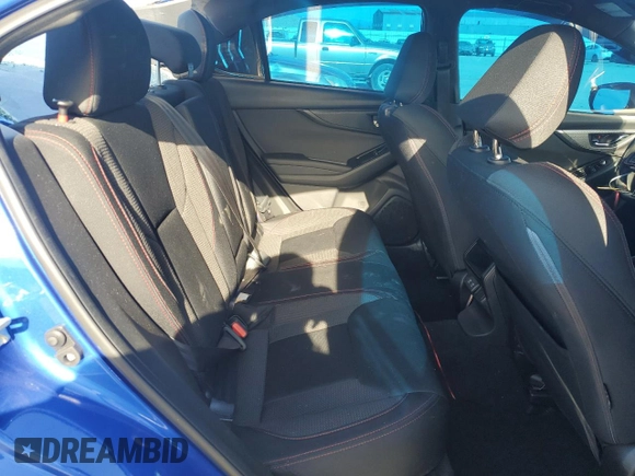 2022 Subaru WRX Premium with VIN JF1VBAH61N8007312, listed as a Copart auction lot 89149885 with 38,594 mi miles and Salvage Title. Bid and sale history available at carsss.com. Image 10.