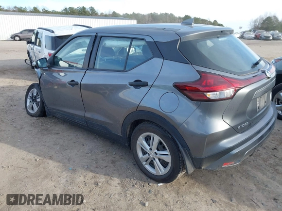 2021 Nissan Kicks S with VIN 3N1CP5BV8ML537354, listed as a IAAI auction lot 41618551 with 44,785 mi miles. Bid and sale history available at carsss.com. Image 3.