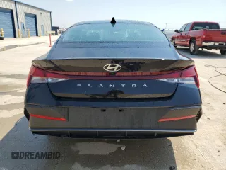 2024 Hyundai Elantra SE with VIN KMHLL4DGXRU743141, listed as a Copart auction lot 68490424 with 3,517 mi miles and Clean Title. Bid and sale history available at DreamBid. Image 6.