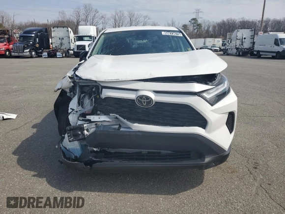 2023 Toyota RAV4 LE with VIN 2T3H1RFV2PC241265, listed as a Copart auction lot 50873575 with 0 mi miles and Salvage Title. Bid and sale history available at carsss.com. Image 5.
