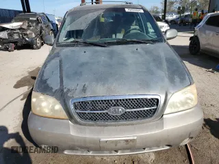 2005 Kia Sedona LX with VIN KNDUP132856716343, listed as a Copart auction lot 76028804 with 122,914 mi miles and Salvage Title. Bid and sale history available at carsss.com. Image 5.