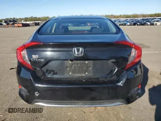 2020 Honda Civic LX with VIN 2HGFC2F60LH563396, listed as a Copart auction lot 49329935 with Not Provided miles and Salvage Title. Bid and sale history available at DreamBid. Image 6.