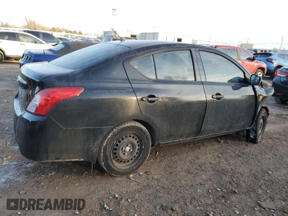 2016 Nissan Versa S with VIN 3N1CN7AP6GL918340, listed as a Copart auction lot 44811635 with 0 mi miles and Salvage Title. Bid and sale history available at carsss.com. Image 3.