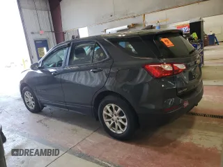 2021 Chevrolet Equinox LS z VIN 2GNAXSEV9M6103938, wystawiony jako Copart lot #59067965 z przebiegiem Nie podano mil oraz Szkoda całkowita • Salvage title. Historia ofert i sprzedaży dostępna na DreamBid. Obrazek 2.