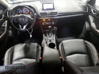 2015 Mazda 3 i Grand Touring with VIN JM1BM1W79F1263677, listed as a Copart auction lot 54048675 with 91,342 mi miles and Salvage Title. Bid and sale history available at DreamBid. Image 8.