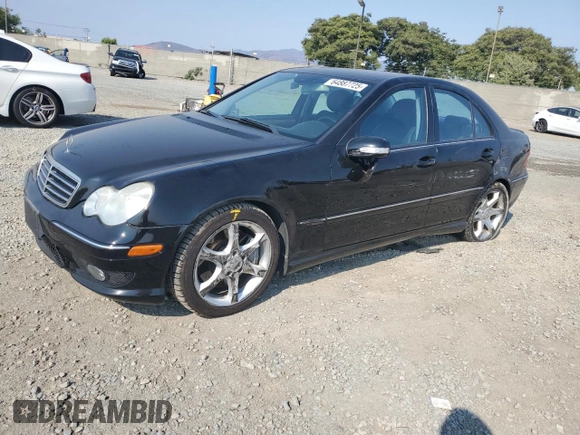 2007 Mercedes-Benz C 230 Sport z VIN WDBRF52H67A931417, wystawiony jako Copart lot #64887725 z przebiegiem 129 258 mil mil oraz Szkoda całkowita • Salvage title. Historia ofert i sprzedaży dostępna na DreamBid. Obrazek 1.