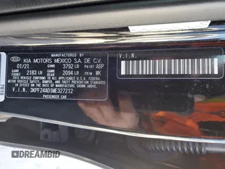 2021 Kia Forte LXS with VIN 3KPF24AD1ME327212, listed as a Copart auction lot 46270035 with 59,315 mi miles and Salvage title. Bid and sale history available at DreamBid. Image 14.