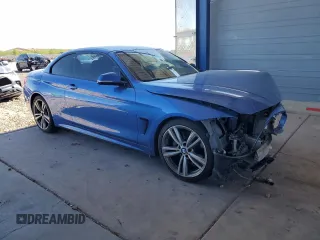 2014 BMW 4 Series 435i with VIN WBA3T3C55EJ876476, listed as a Copart auction lot 61822654 with Not provided miles and Salvage title. Bid and sale history available at DreamBid. Image 4.