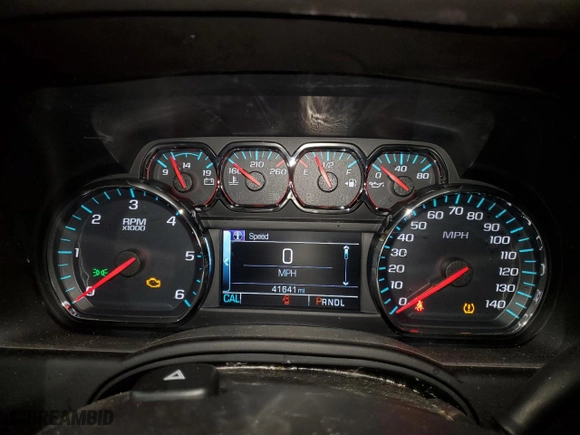 2018 Chevrolet Tahoe LS with VIN 1GNSKAKC4JR174822, listed as a Copart auction lot 84899174 with 41,641 mi miles and Clean Title. Bid and sale history available at carsss.com. Image 9.