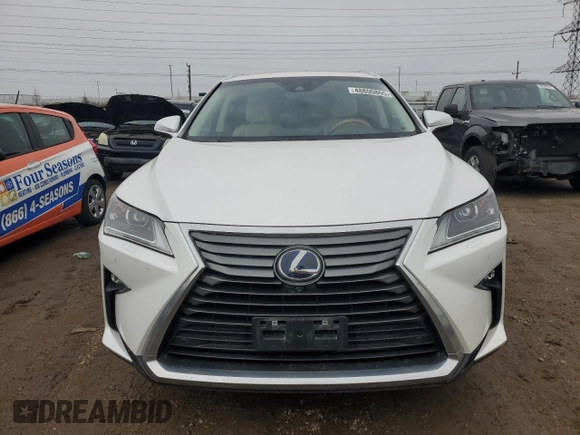 2019 Lexus RX with VIN 2T2BGMCA3KC039265, listed as a Copart auction lot 48800865 with 75,501 mi miles and Salvage Title. Bid and sale history available at carsss.com. Image 5.